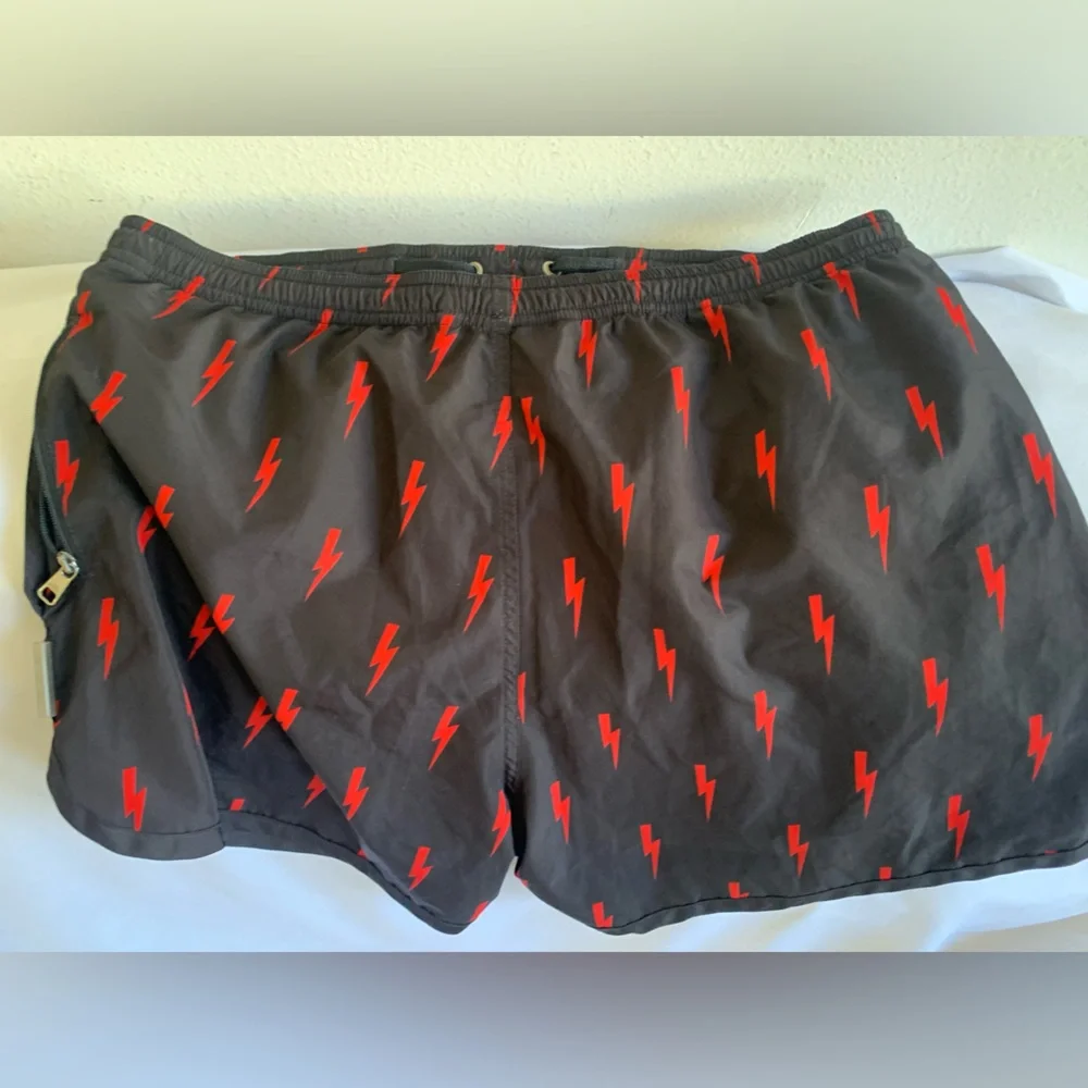 Neil Barrett Black Swim Trunks Men’s Size Small short